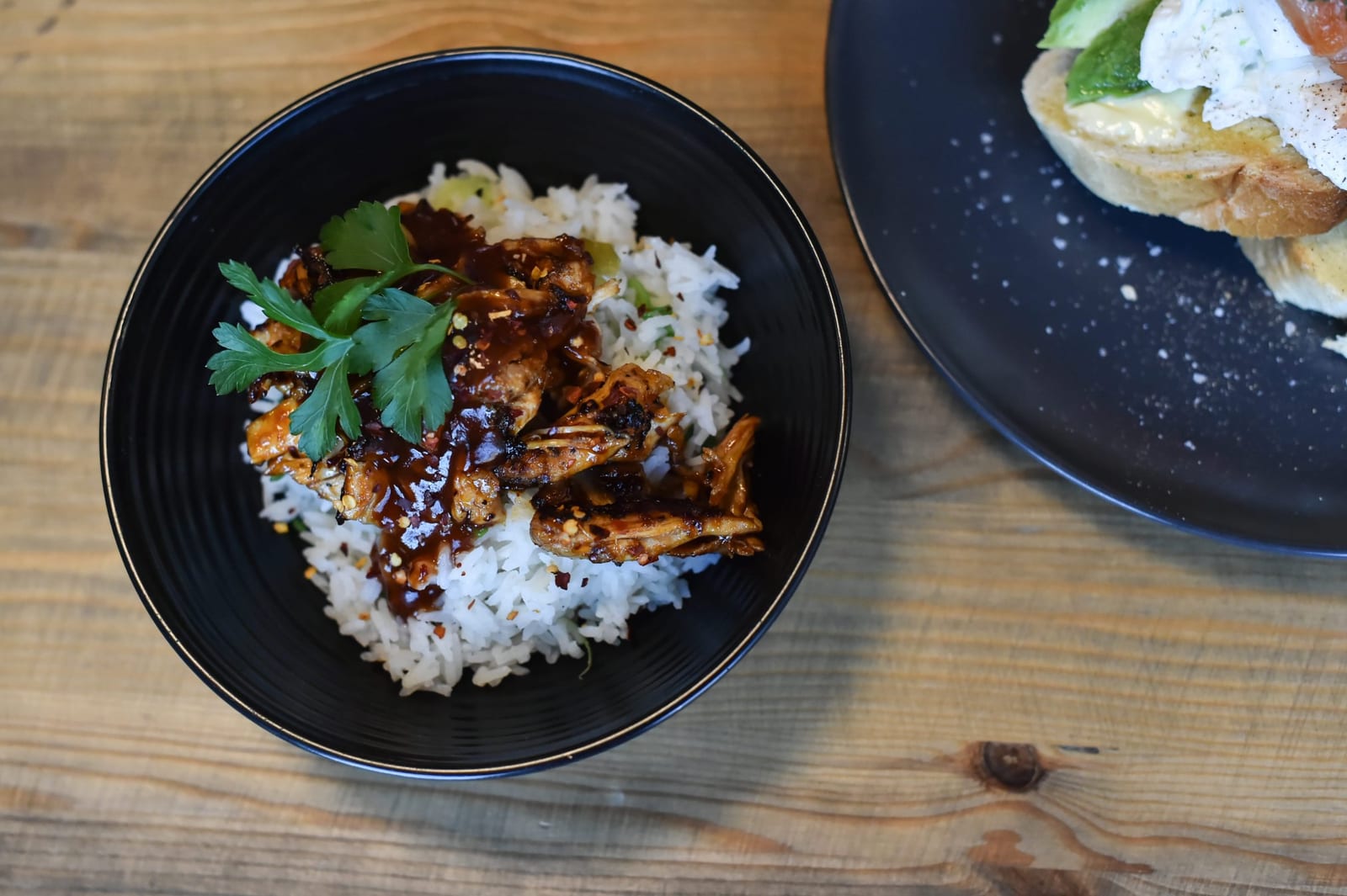A brunch bowl at Forrest Coffee House