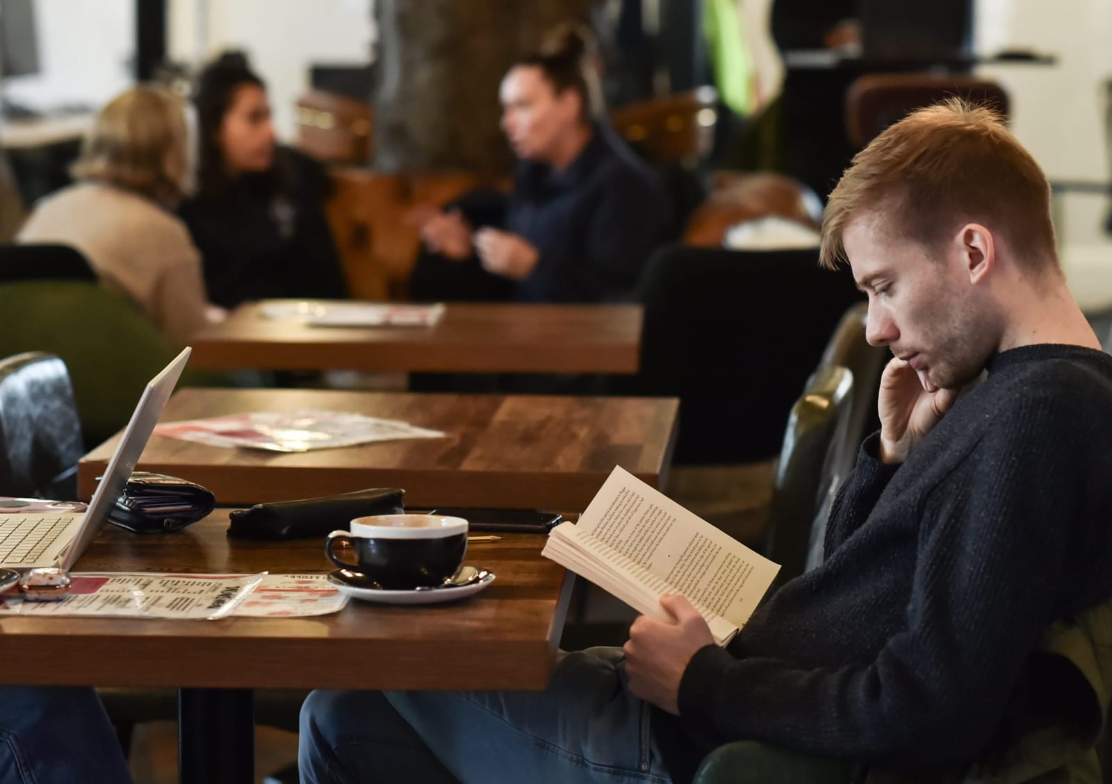 Inside Forrest Coffee House on the ground floor of 1 Mill Street, Leamington Spa
